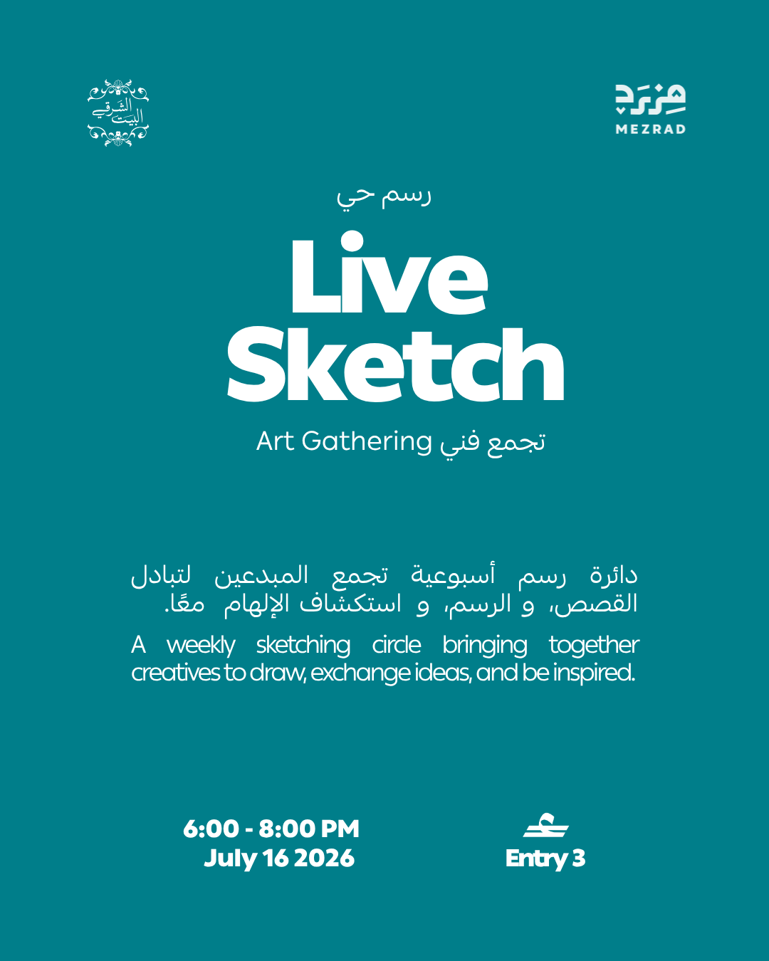 Live Sketch Art Gathering