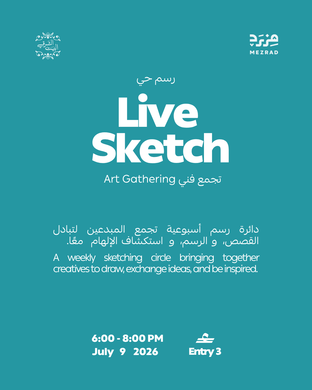 Live Sketch Art Gathering