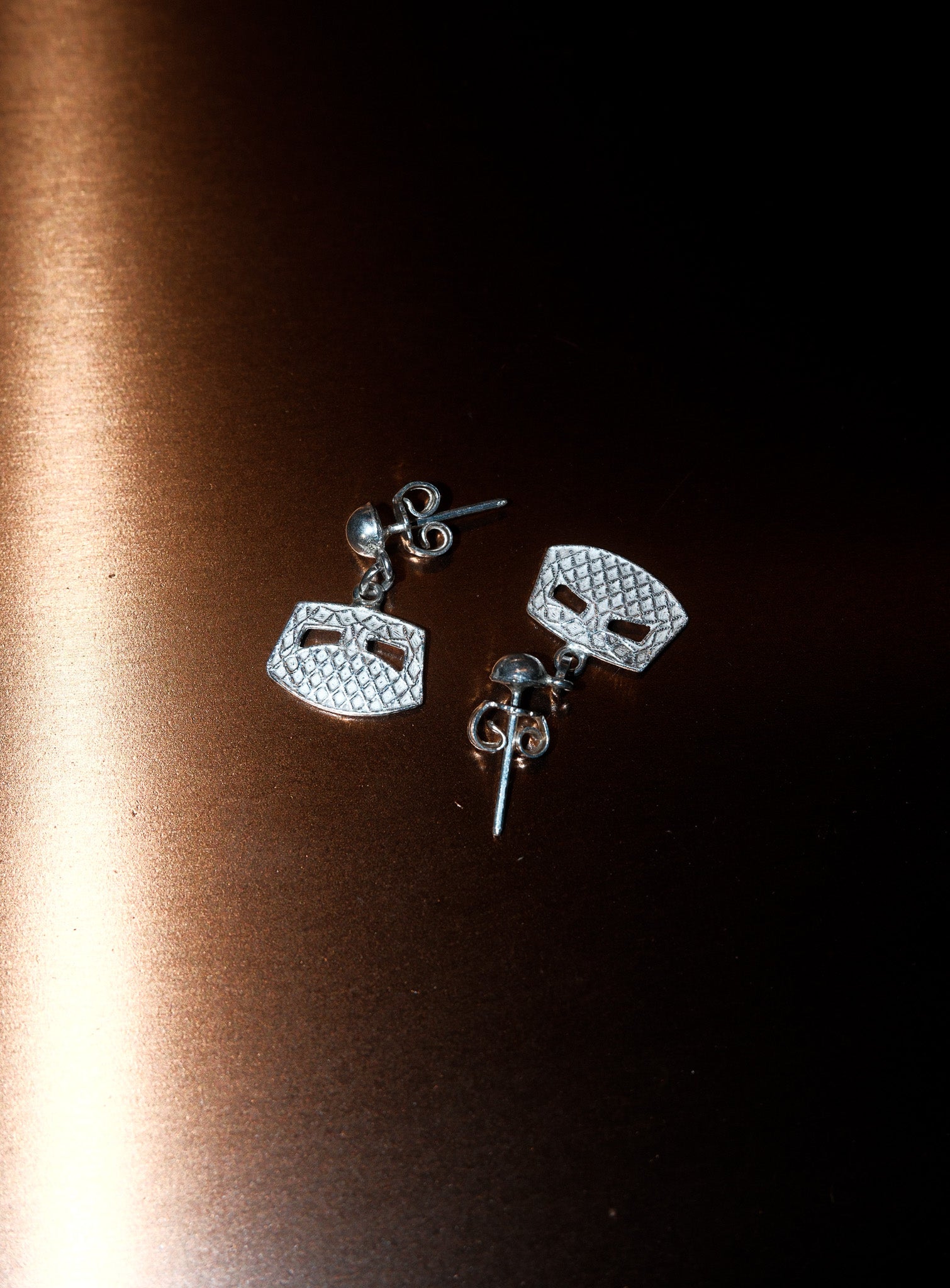 925 Silver Burqa Earrings