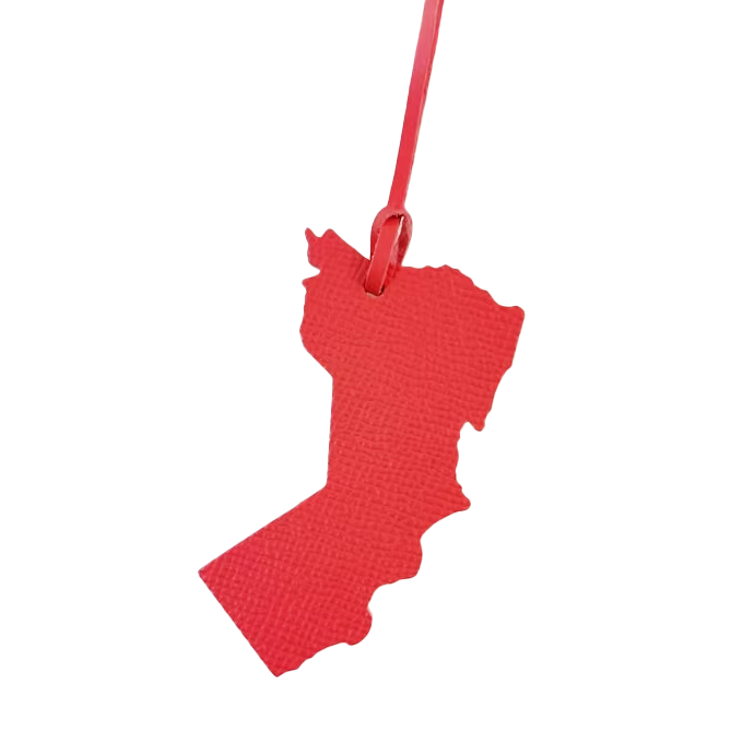 Oman Map Charm