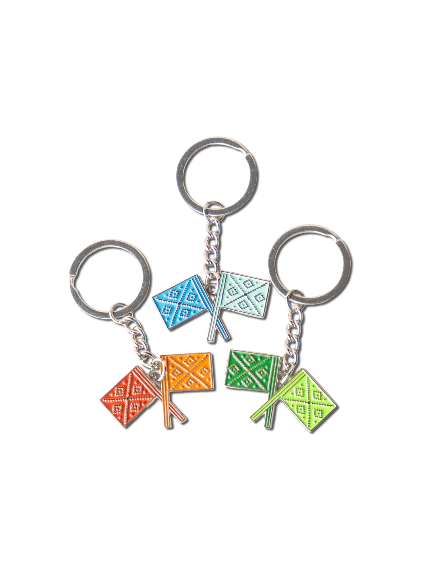 Double Fan Harafiyat Keychain