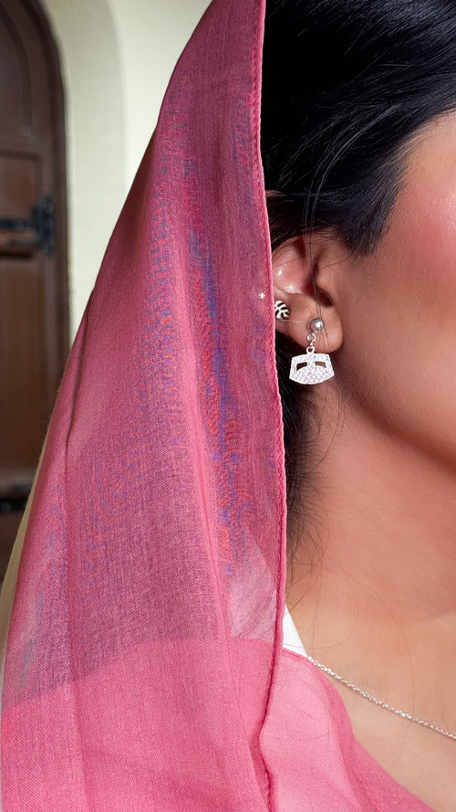 925 Silver Burqa Earrings