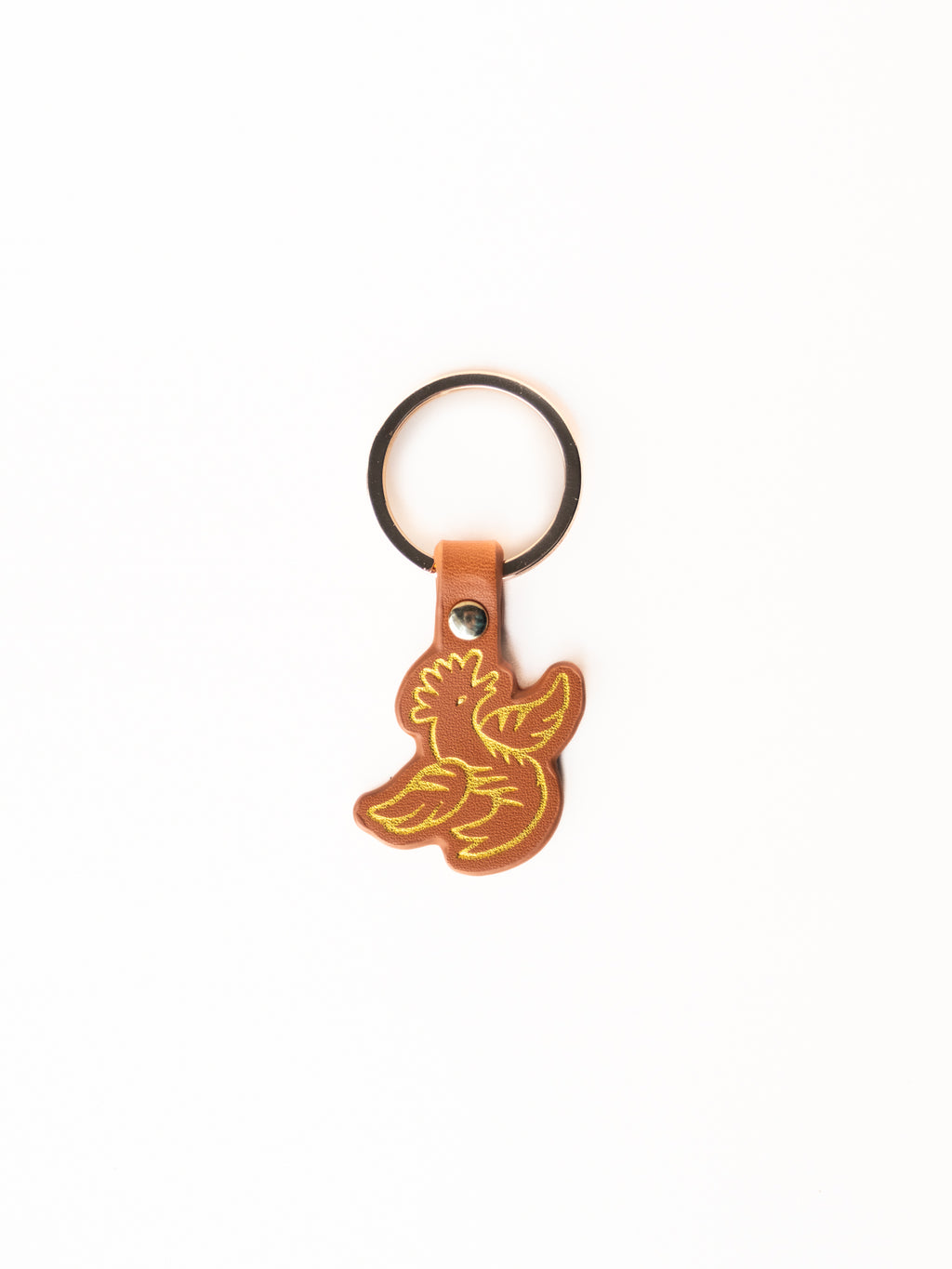 Hudhud Leather Keychain