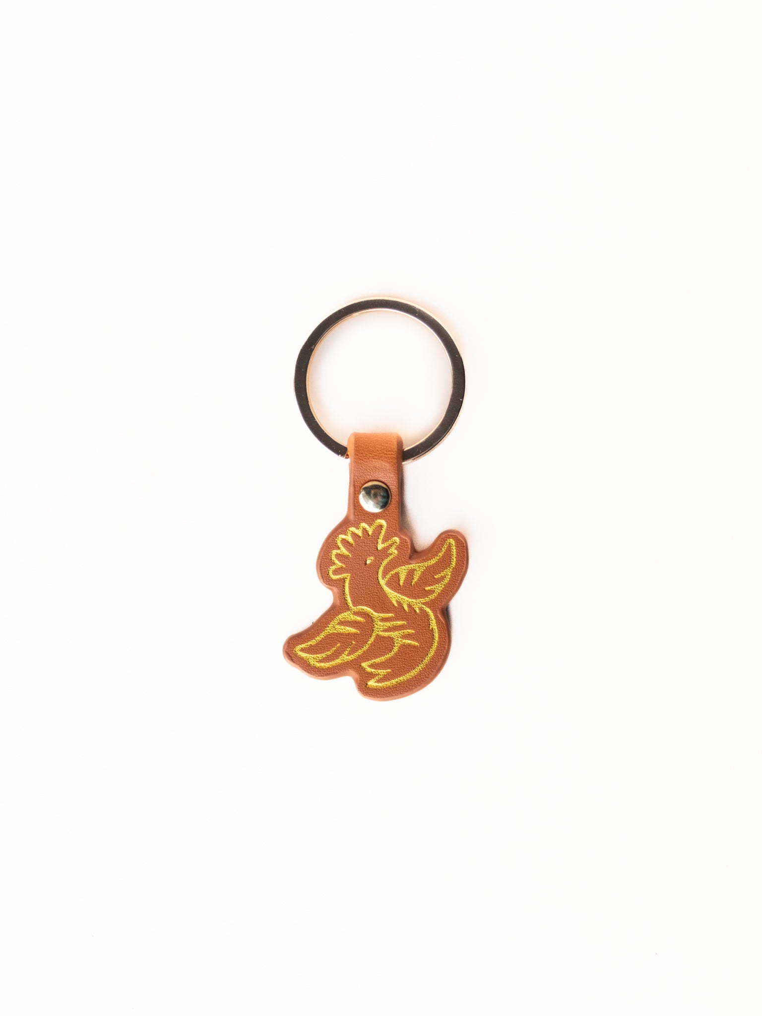 Hudhud Leather Keychain