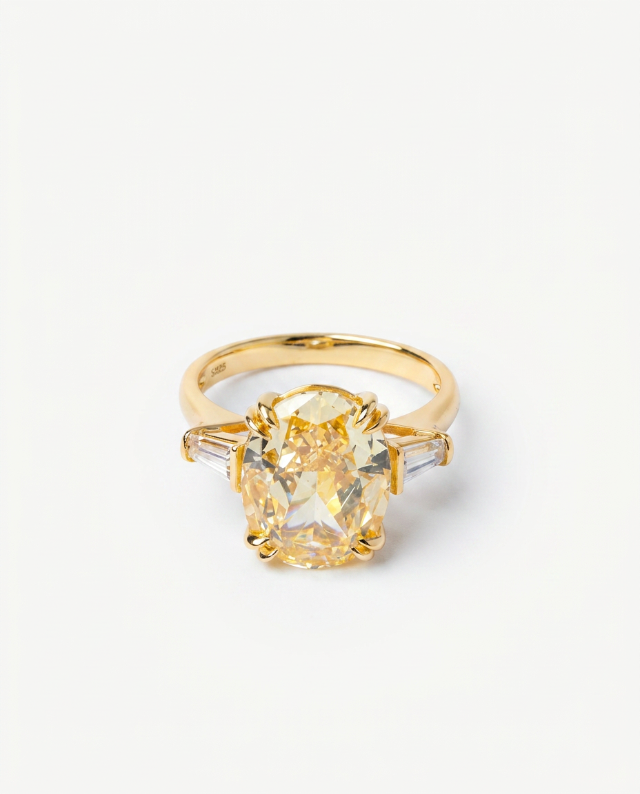 Golden Solstice Ring