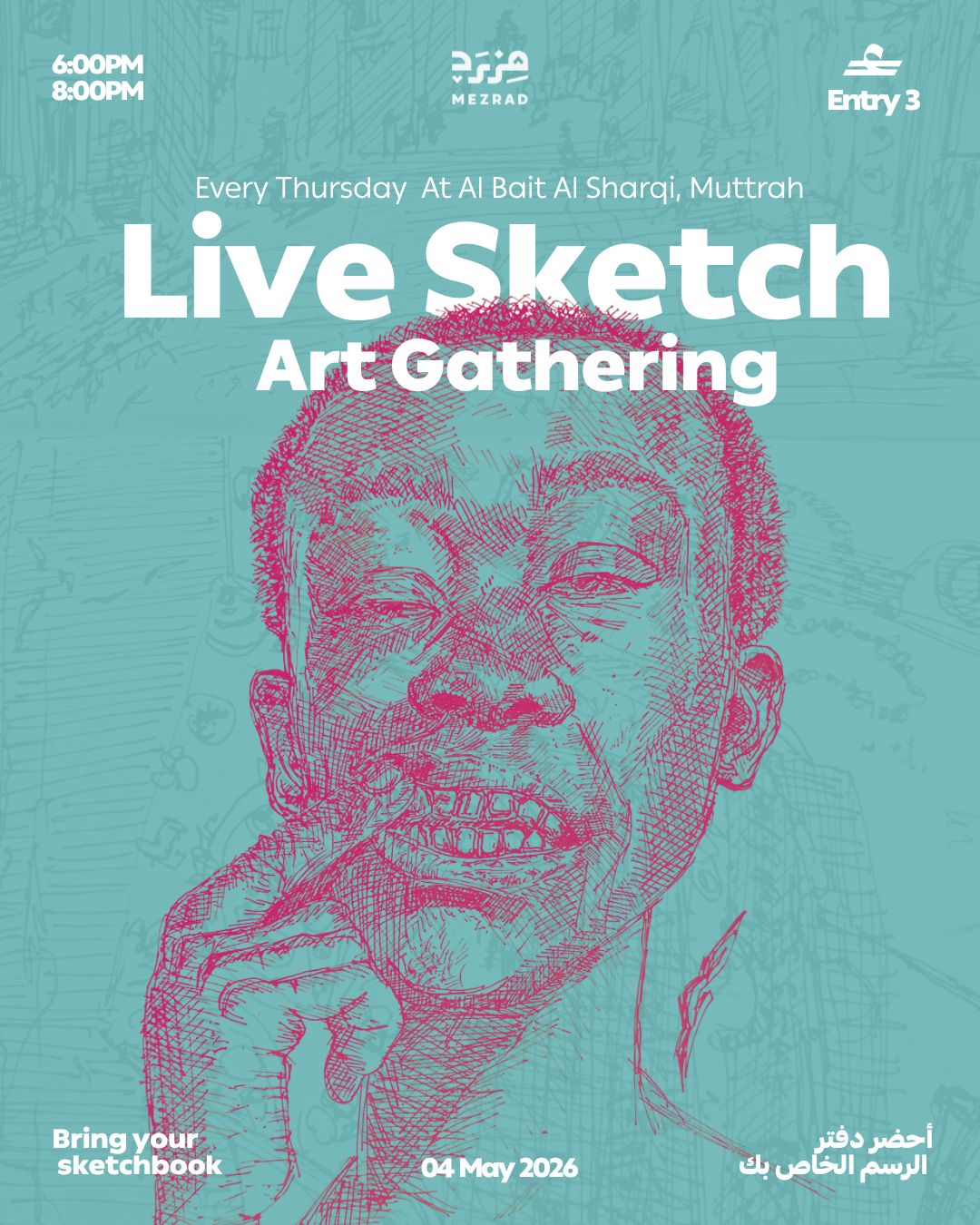 Live Sketch Art Gathering
